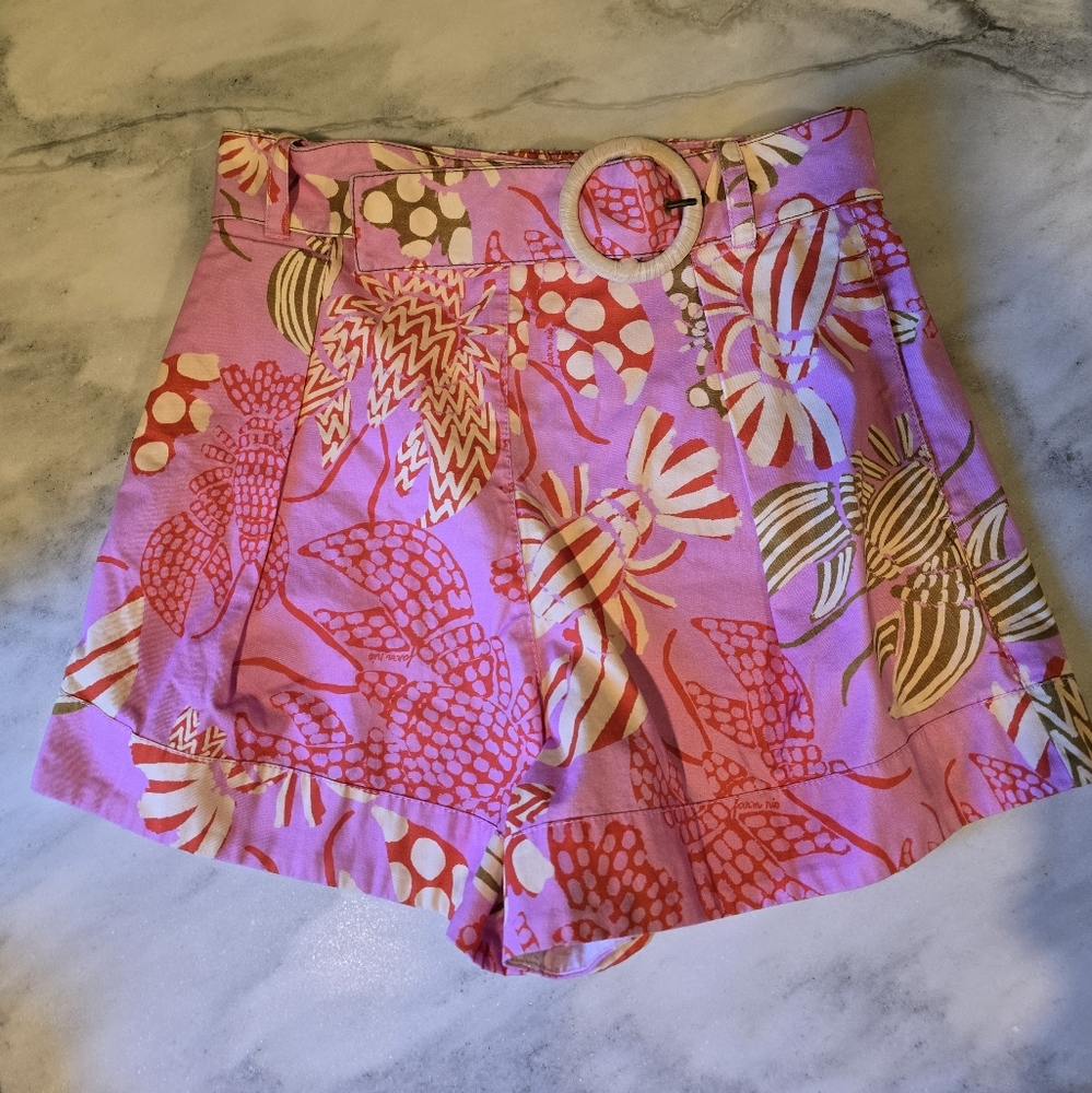 Floral Pink Women's Shorts